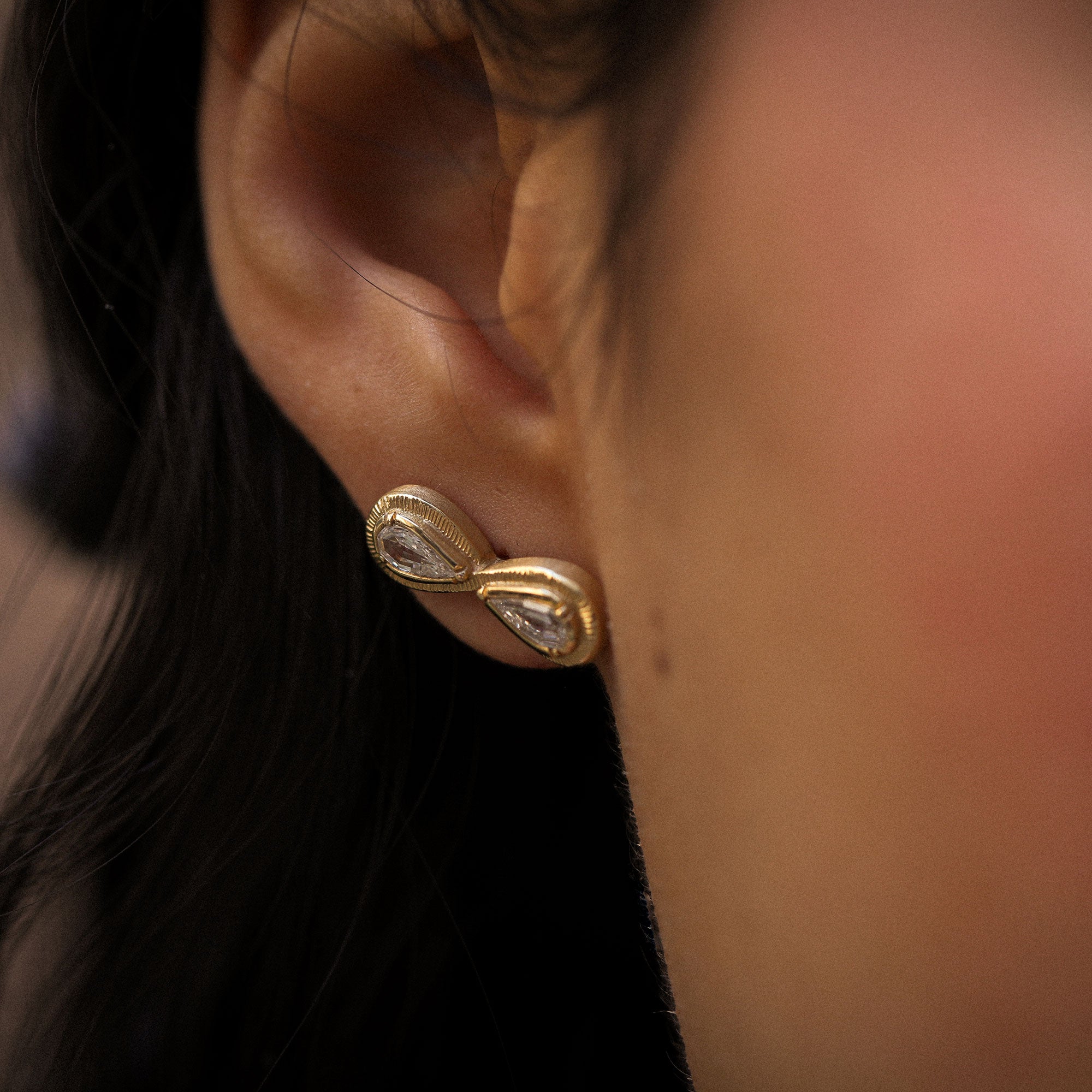 Infinity Diamond Earrings