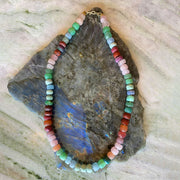 Candy Gem Bead Necklace