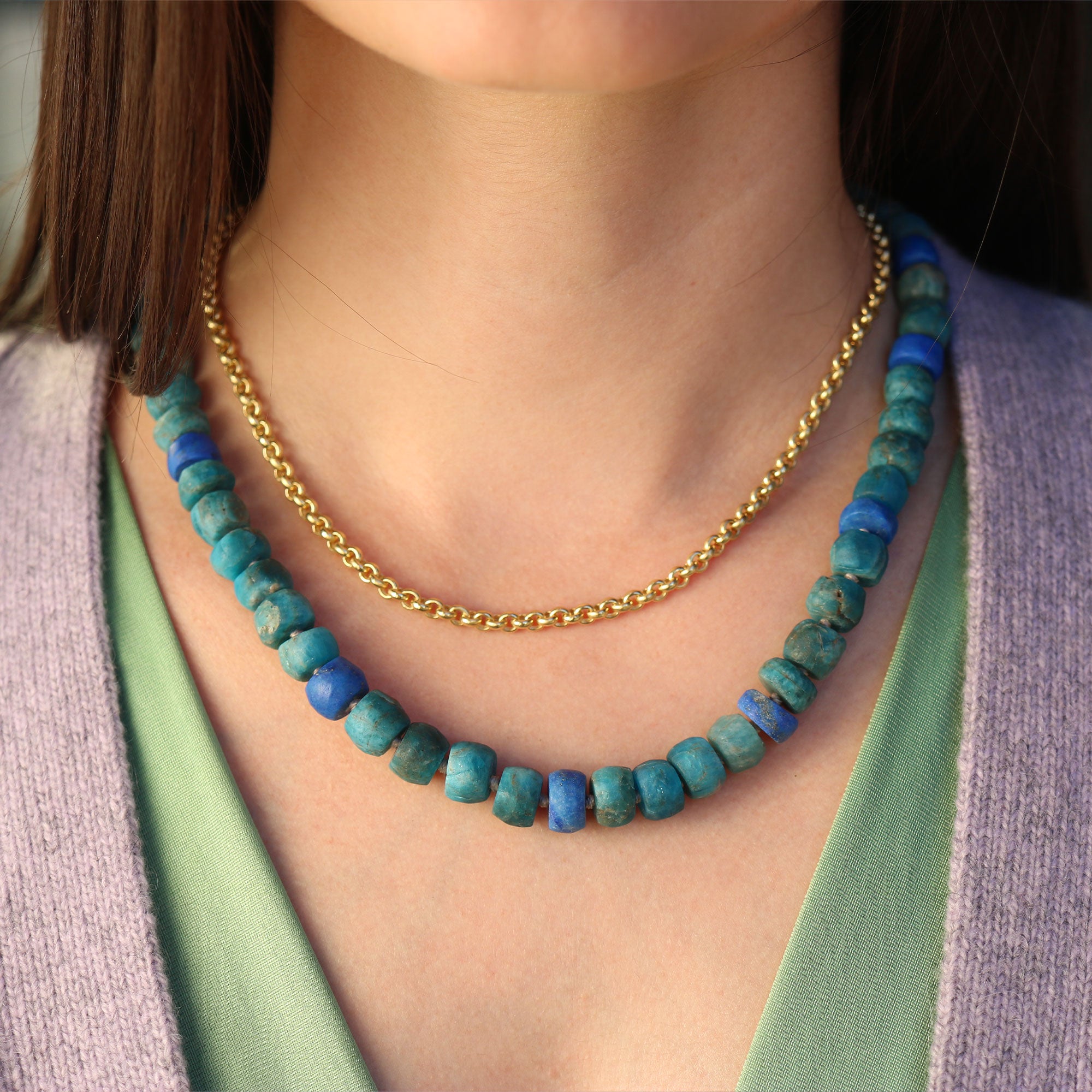 Candy Gem Bead Necklace