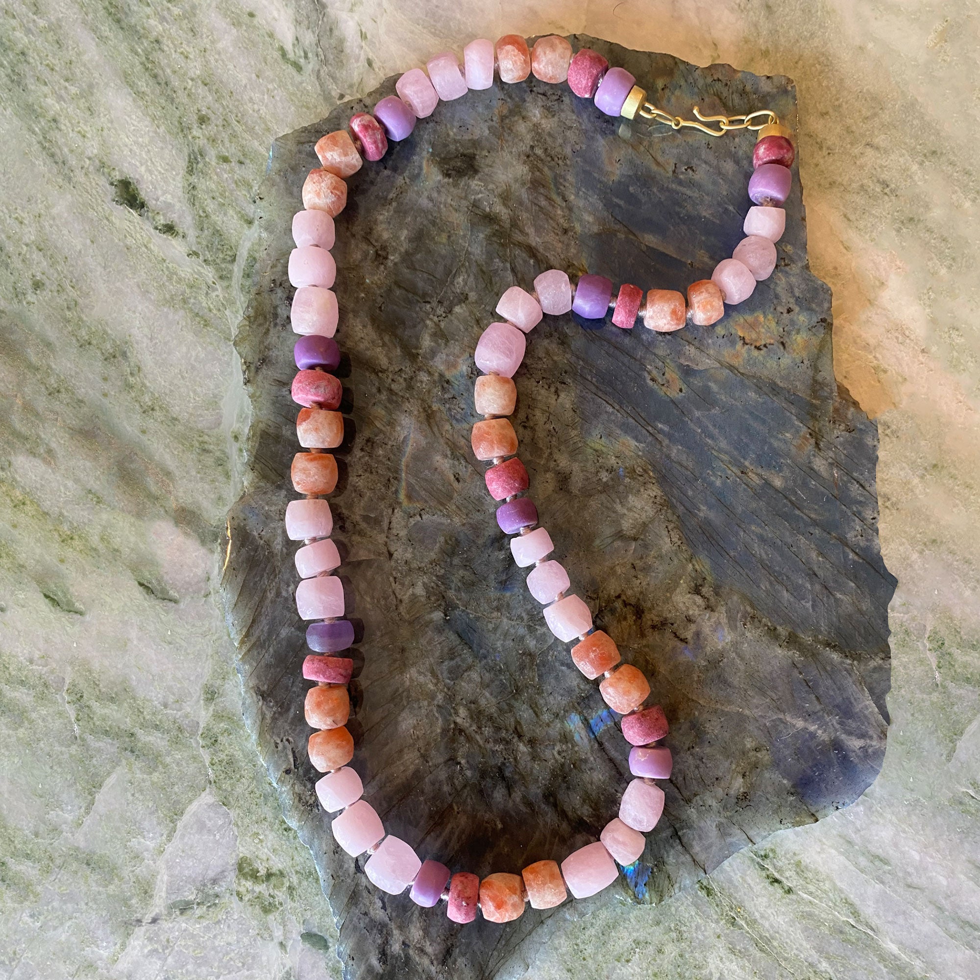 Candy Gem Bead Necklace