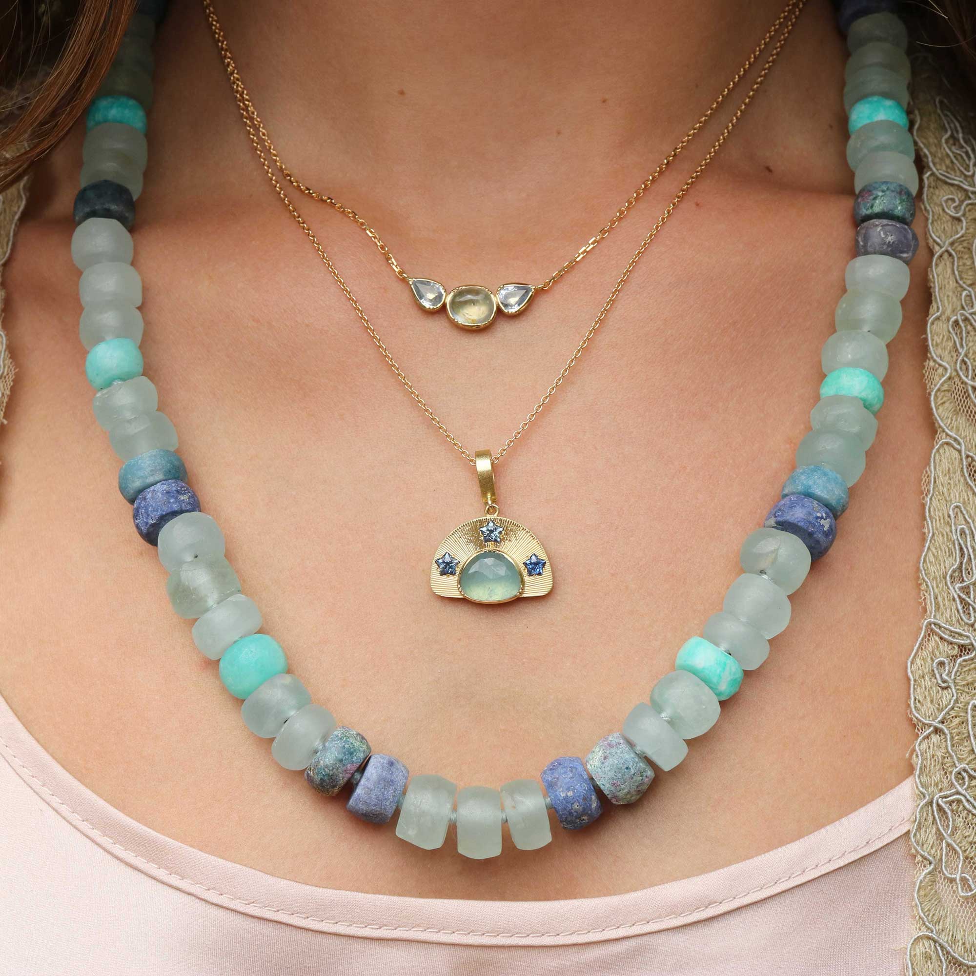 Candy Gem Bead Necklace