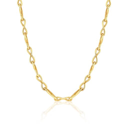 MOBIUS CHAIN LINK NECKLACE