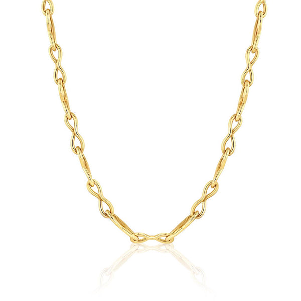 MOBIUS CHAIN LINK NECKLACE