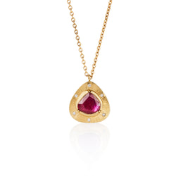 RUBY STARLIGHT NECKLACE