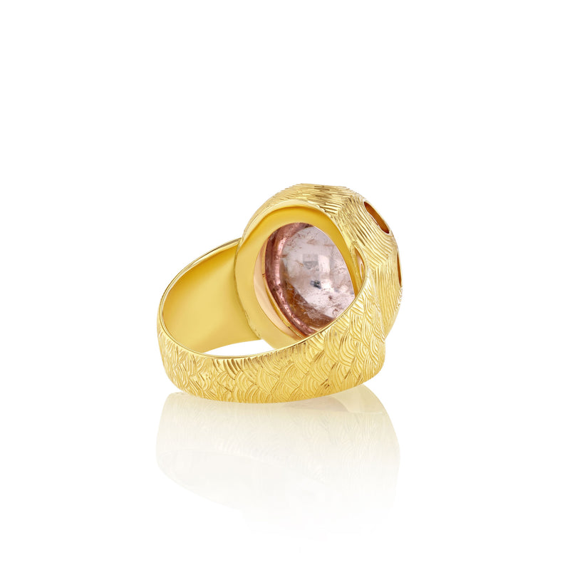 SUPERNOVA MORGANITE RING