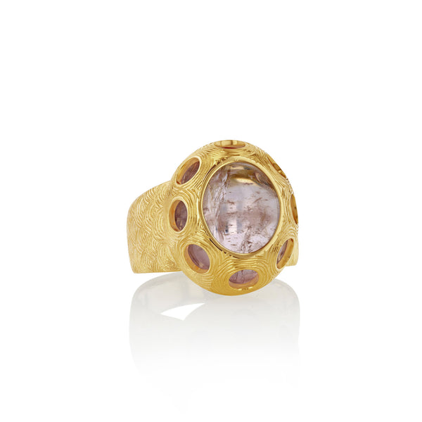 SUPERNOVA MORGANITE RING