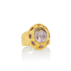 SUPERNOVA MORGANITE RING